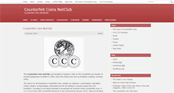 Desktop Screenshot of counterfeitcoinclub.co.uk