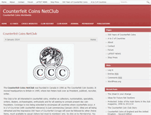 Tablet Screenshot of counterfeitcoinclub.co.uk